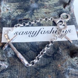 New Silpada Cross Bracelet